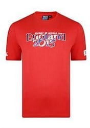 Canterbury T-shirt World Cup 2015 kids  Rood - 164