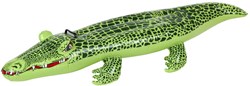 OttoSimon cocodrilo hinchable juguete de piscina con asas 139x61 cm