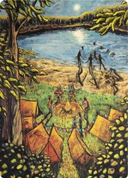 Kapitein Kalk set de tarjetas diversión de verano arte pizarra 5 piezas