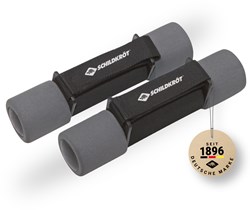 Schildkröt set de mancuernas fitness 2x 1,0kg con correa ajustable