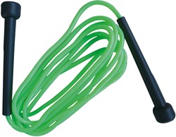 Schildkröt cuerda para saltar fitness Speed Rope ajustable PVC verde 274cm