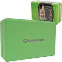 Schildkröt bloque de yoga verde - accesorio fitness para yoga y pilates