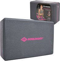 Schildkröt bloque de yoga gris - accesorio fitness para yoga y pilates