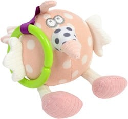 Dolce Toys Juguetes para bebés Primo loro Penélope - 19 cm - regalo de maternidad niña / niño - 0 años / 6 meses