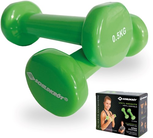 Schildkröt pesas fitness set 0,5kg - perfecto para entrenar en casa