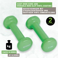 Schildkröt pesas fitness set 0,5kg - perfecto para entrenar en casa-2