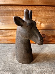 Countryfield beeld giraffe xs bruin 23 cm