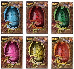 Dino groei-ei 10cm in doosje