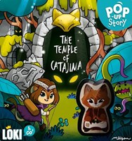 Asmodee juego educativo Pop Up Story The Temple of Catajima cartón
