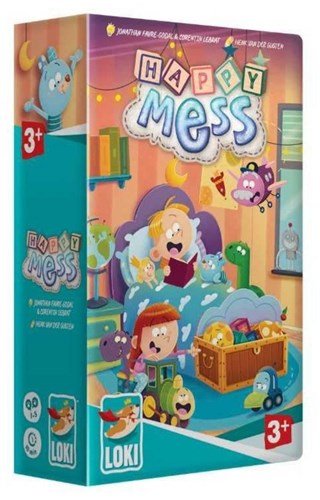 Asmodee juego educativo Happy Mess para niños a partir de 3 años - cartón
