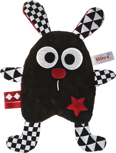 Mom's Care mantita bebé estrella negra - juguete sensorial