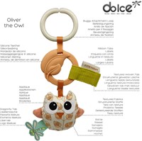 Dolce Toys Colgante de actividad de la Tierra - Oliver Owl-2