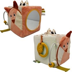 Dolce Toys Cubo de actividades de la Tierra - Fiona Fox & Oliver Owl