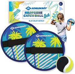 Schildkröt Set de Pelota de Velcro de Neopreno - Juego de atrapar para niños y adultos