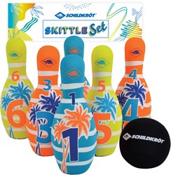 Schildkröt juego de bolos juguete - Neopreno, colorido y resistente al agua