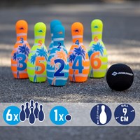 Schildkröt juego de bolos juguete - Neopreno, colorido y resistente al agua-2