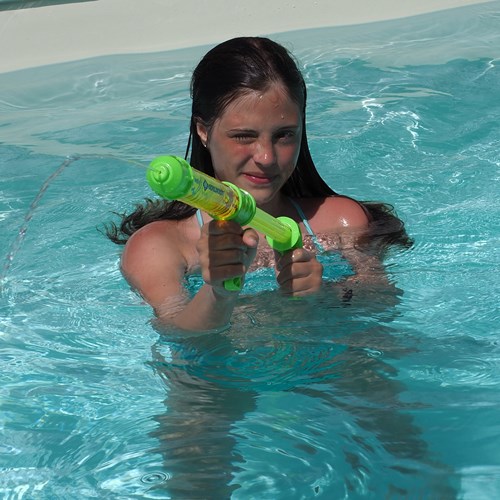 Schildkröt pistola de agua Aqua Blaster 40cm - juguete de verano diversión acuática-3