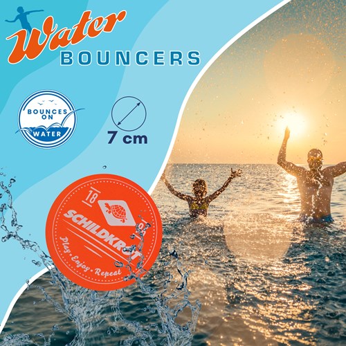 Schildkröt juguete acuático Neoprene Water Bouncers set de 3 piezas-2