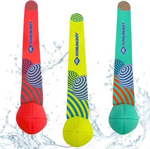 Bolas de buceo de neopreno - juguete acuático para niños - pack de 3