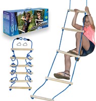 Schildkröt Jungle Line escalera de cuerda para juegos al aire libre
