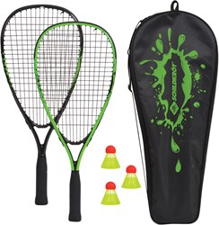Schildkröt set de speed badminton - juguete deportivo de raqueta resistente al viento
