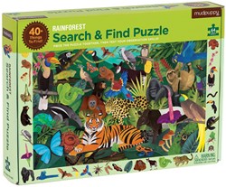 Mudpuppy puzzle selva tropical 64 piezas puzzle busca y encuentra