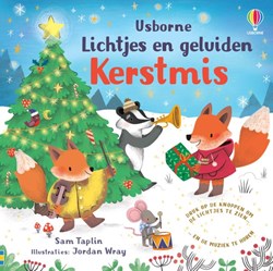 Harlekijn libro de sonidos Navidad - libro interactivo de Navidad con luces