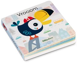 Lilliputiens Vrooom  libro de sonidos y texturas