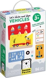 Banana Panda Let's Draw and Erase Vehicles 3+