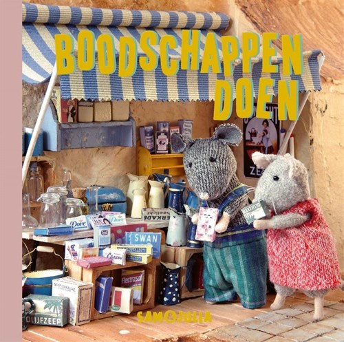 Gottmer libro ilustrado La Casa de los Ratones - Ir de compras libro de cartón