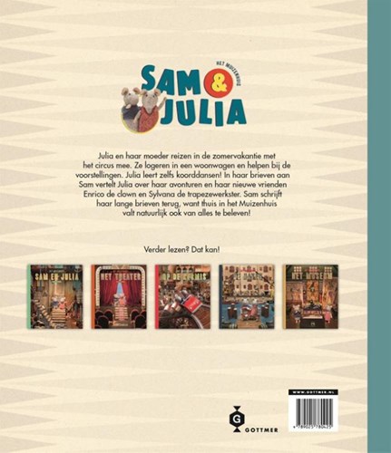 Gottmer libro de juguete El circo - Aventura Casa Ratón 4+-2