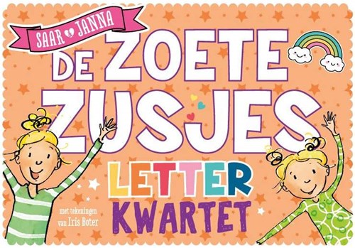 Kosmos juego de cartas cuarteto Las Dulces Hermanas juego educativo de letras