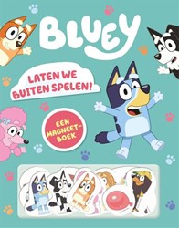 Big Balloon Bluey libro magnético - Aventura juguemos afuera