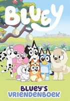 Big Balloon libro de amigos Bluey para niños - cuaderno de recuerdos para rellenar
