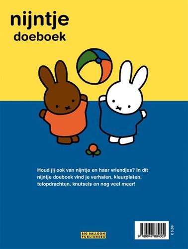 Big Balloon libro de actividades Miffy para niños 2+ con páginas para colorear-2