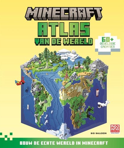 Big Balloon atlas del mundo Minecraft libro para niños a partir de 7 años