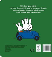 Libro pop-up vehículos Daar gaat Nijntje libro interactivo para niños pequeños-2
