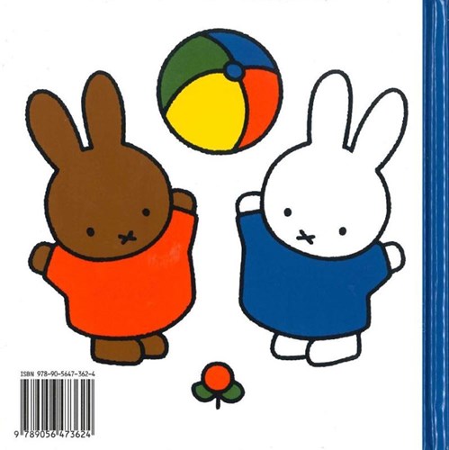 Mercis libro de peluche Miffy y Nina para niños pequeños - amistad-2