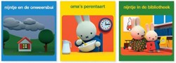 Mercis Miffy aventuras set de libros infantiles grande y pequeño 3x3 uds