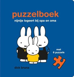 Nijntje libro puzzle noche en casa de los abuelos - libro de cartón 1+ años