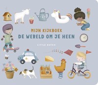 Mercis libro de cartón Little Dutch libro de búsqueda El mundo a tu alrededor 1+