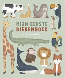 Mercis Little Dutch libro de animales libro de cartón para niños 1+ educativo