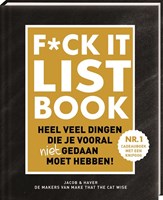 Image Books libro de regalo F*CK-it list con ilustraciones divertidas