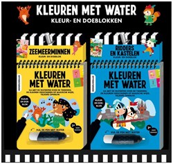 Image Books display para colorear con agua - láminas reutilizables bolígrafo de agua