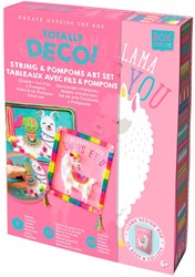Box Candiy set de manualidades cuerda y pompones - decoración creativa