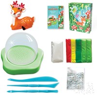 Box Candiy set artístico bola de purpurina juguete creativo niños-3