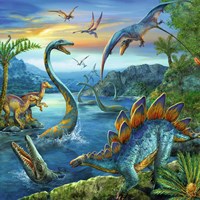 Ravensburger puzzle dinosaurios - 3x49 piezas - puzzle infantil-2