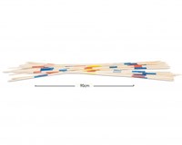 BS Toys Mega Mikado Juego de Madera - Juego de Habilidad de Bambú para Exterior-3