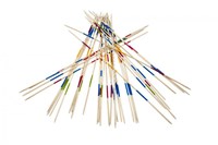 BS Toys Mega Mikado Juego de Madera - Juego de Habilidad de Bambú para Exterior-2