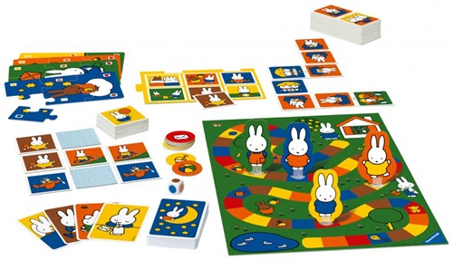 Ravensburger caja de juegos Miffy 6 en 1 - clásicos para niños-3